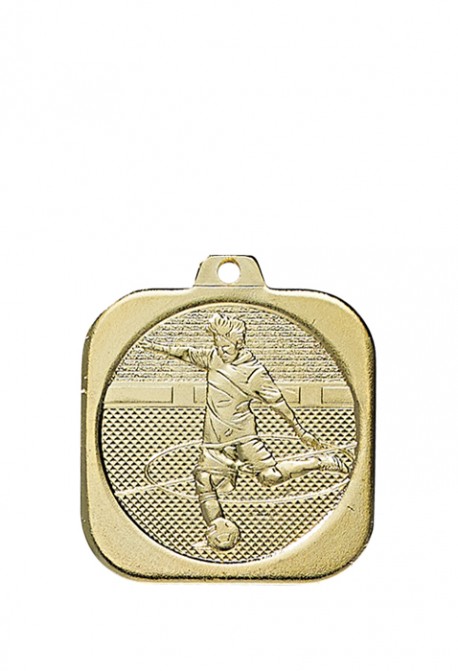 Médaille 35 x 35 mm Football  - DK07