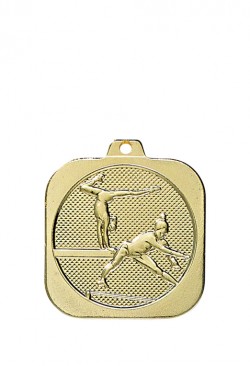 Médaille 35 x 35 mm Gymnastique  - DK09