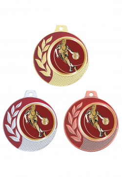 Médaille Ø 70 mm Basket  - CZ05