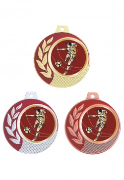 Médaille Ø 70 mm Football  - CZ10