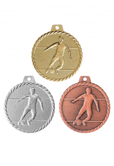 Médaille Ø 40 mm Football  - Q-014