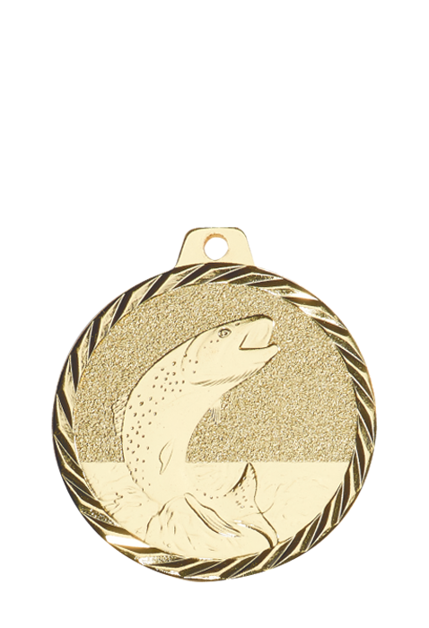 Médaille Ø 50 mm Pêche  - NZ06