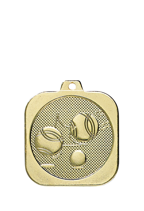 Médaille 35 x 35 mm Boule & Pétanque  - DK13