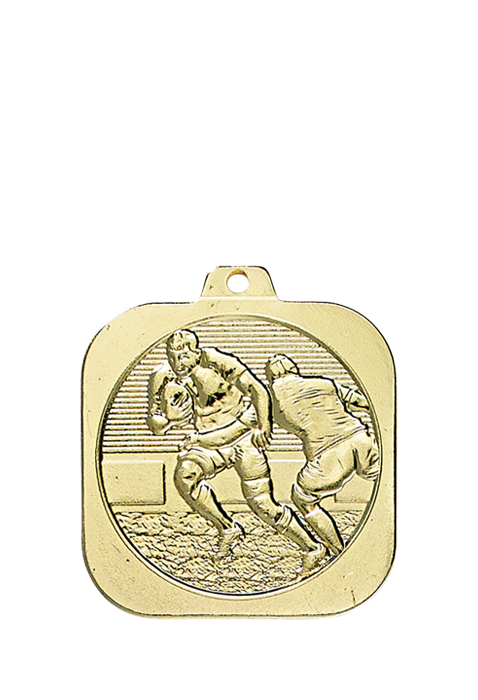 Médaille 35 x 35 mm Football  - DK07