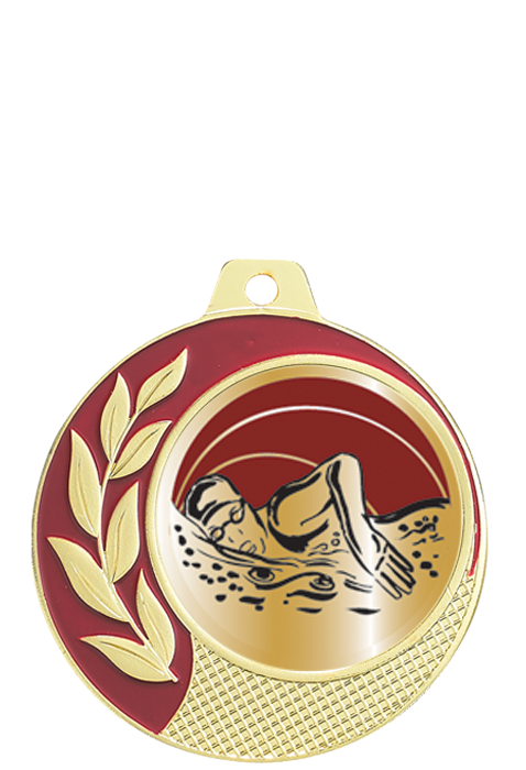 Médaille Ø 70 mm Natation  - CZ18