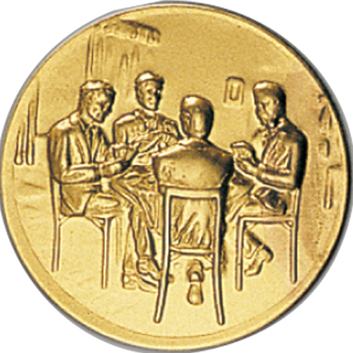 Médaille Personnalisée Ø 50 mm - Q-038